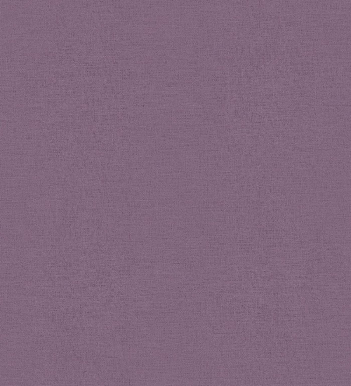 Papel pintado liso con textura lienzo pintado color amatista - Brighton Amethyst 685362