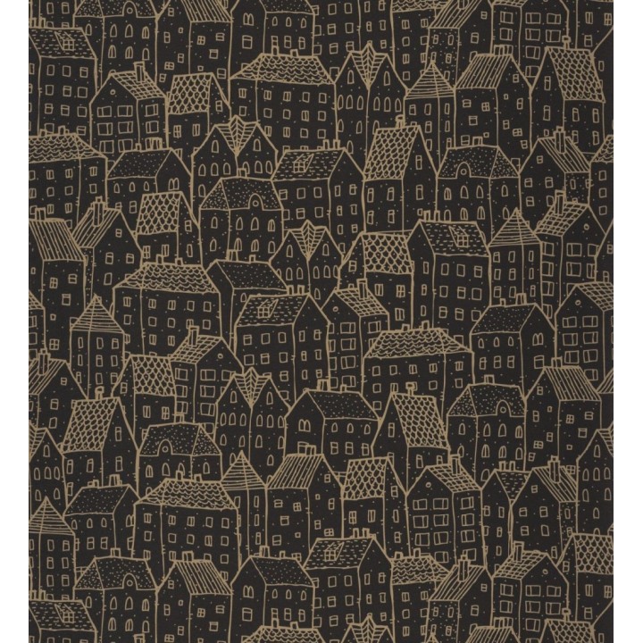 Papel pintado villa de casitas pequeñas - Le Village 126866