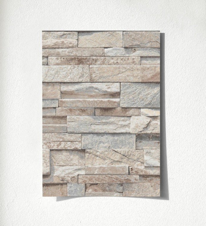 Muestra de papel pintado Austin Stone 127671