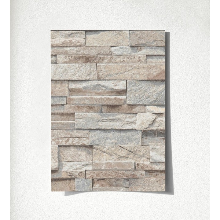Muestra de papel pintado Austin Stone 127671