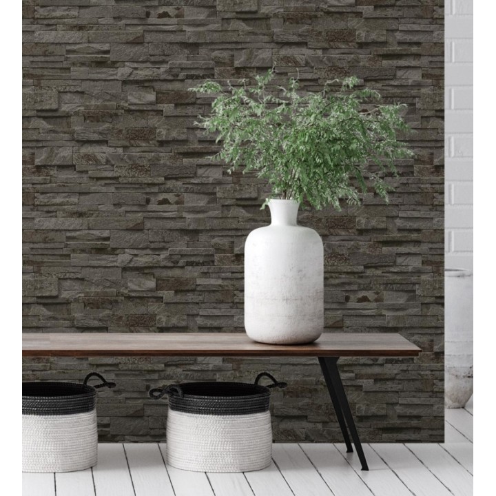 Muestra de papel pintado Austin Stone 127674