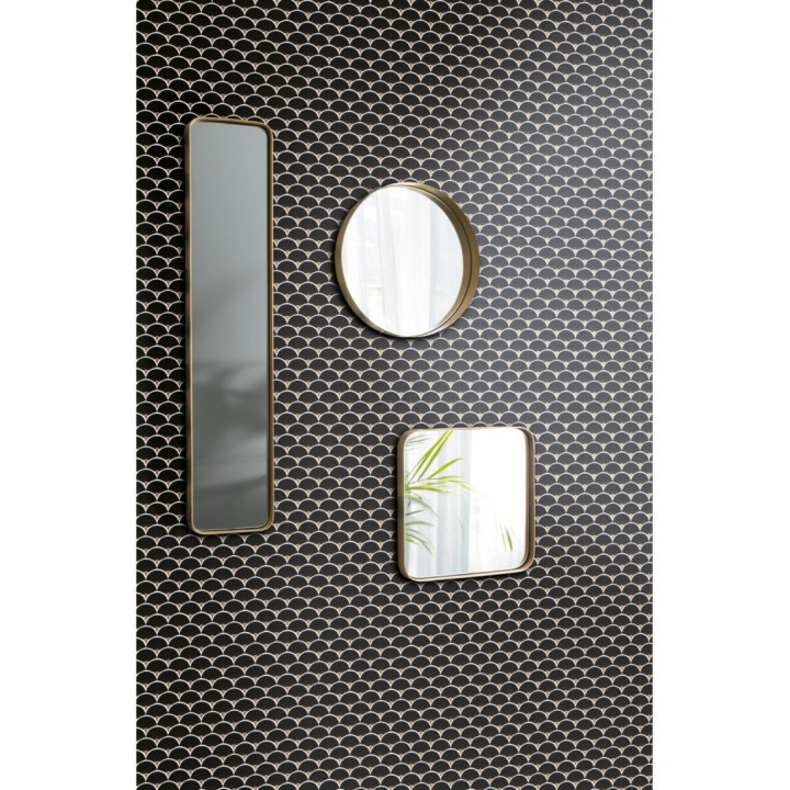 Papel pintado semicírculos estilo art decó - Kleyton Scales 126867