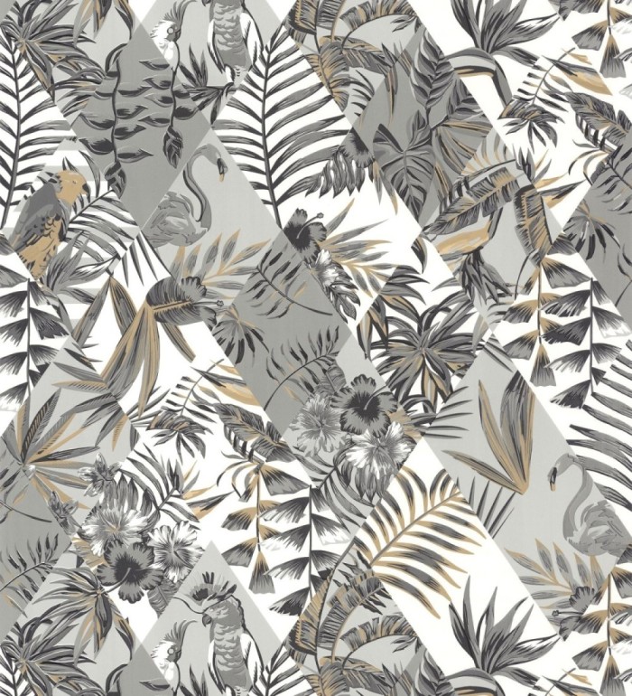 Papel pintado geométrico jungla tropical - Metrix Jungle 126870
