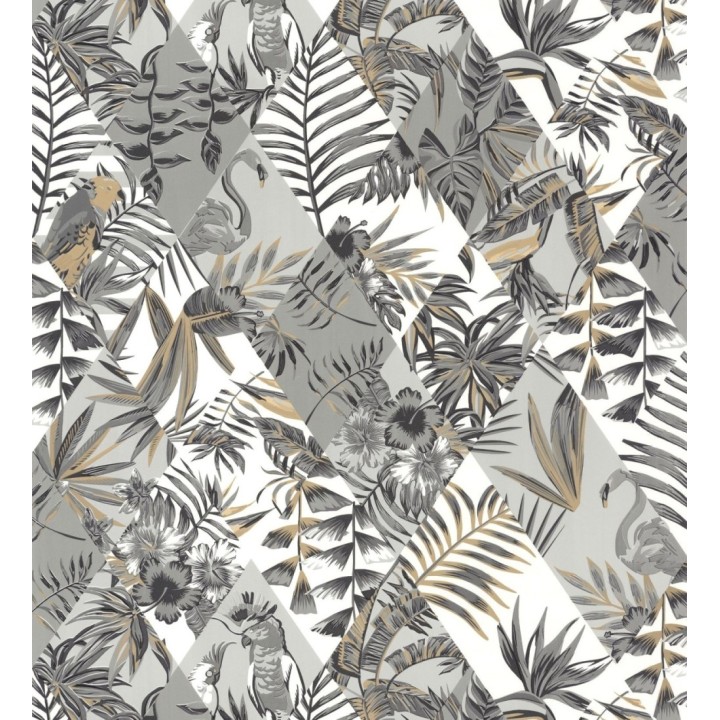 Papel pintado geométrico jungla tropical - Metrix Jungle 126870
