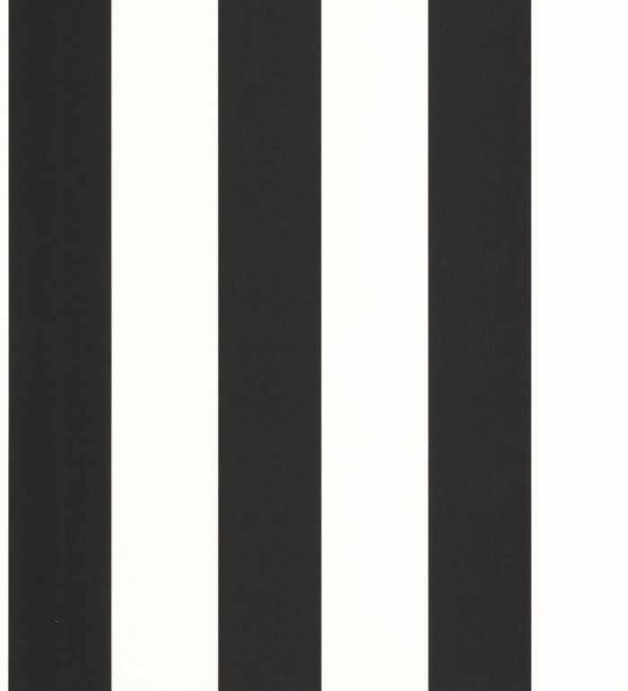 Papel pintado rayas blanco y negro - Rover Stripes 126873