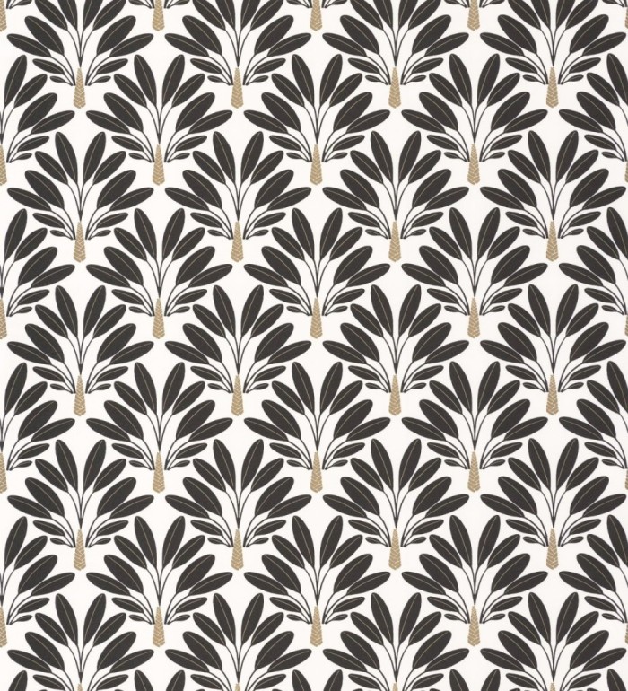 Papel pintado árboles pequeños estilo art decó - Kendal Trees 126882