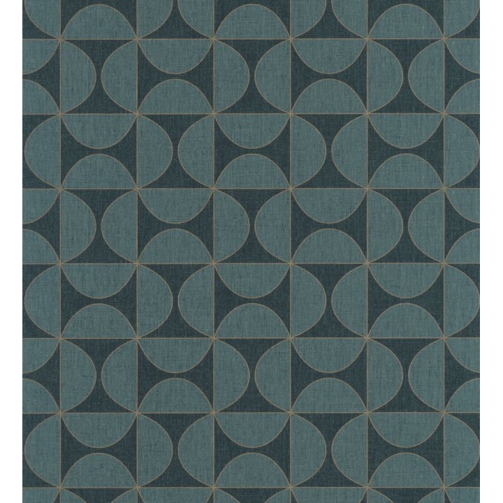 Papel pintado geométrico reloj de arena - Kronos 126893