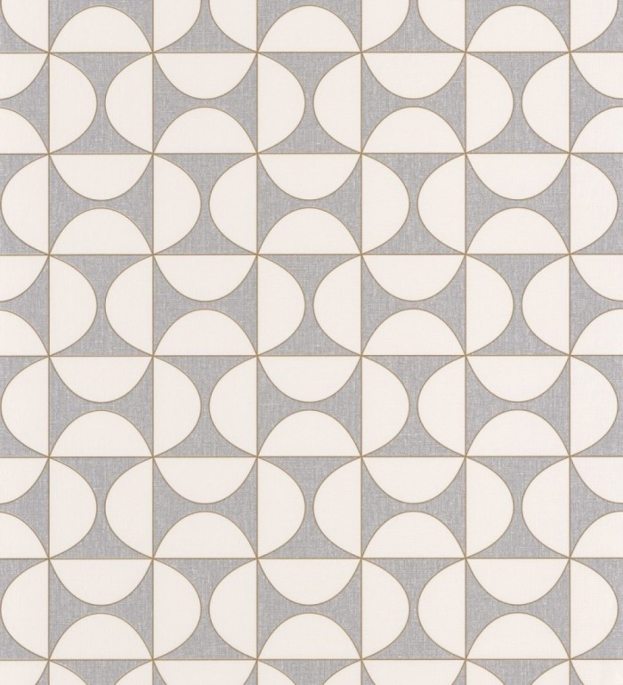 Papel pintado geométrico reloj de arena - Kronos 126894