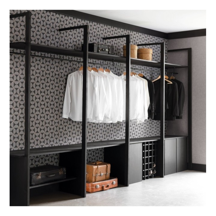 Papel pintado geométrico reloj de arena - Kronos 126895