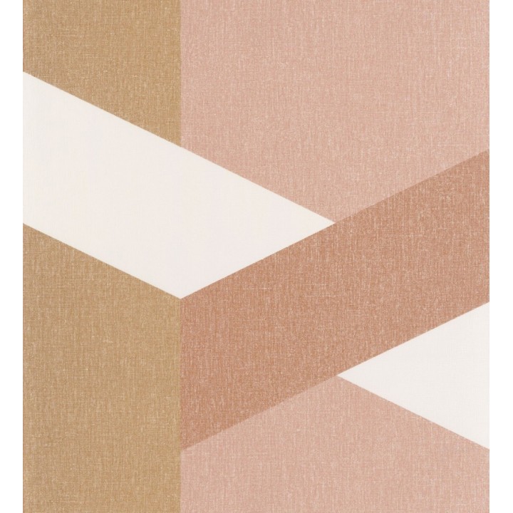 Papel pintado geométrico de líneas transversales - Danton 126905