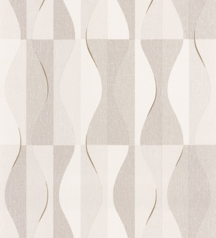 Papel pintado geométrico líneas curvas - Arwen Curves 126917