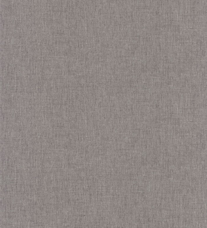Papel pintado liso texturizado marrón grisáceo oscuro - Atelier Texture 126939