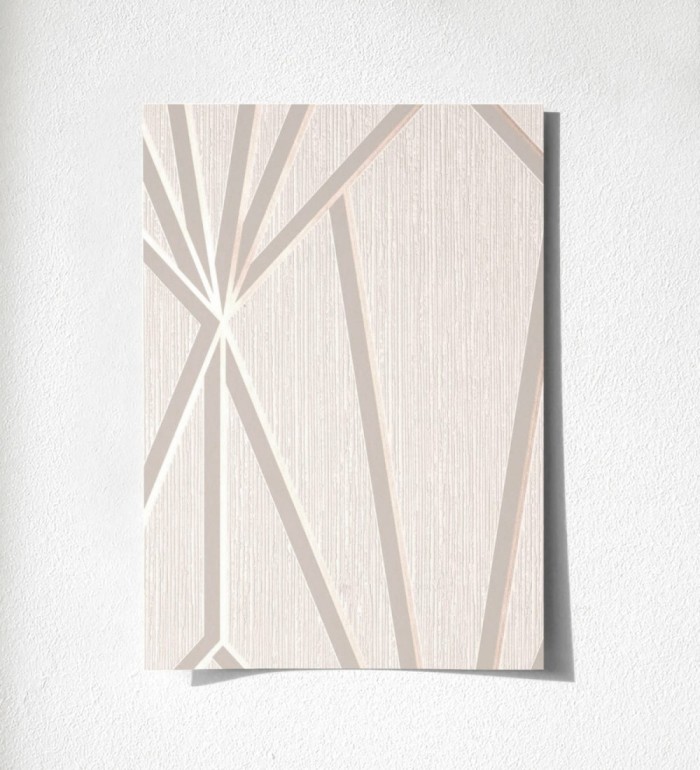 Muestra de papel pintado Cartier Lines 681295