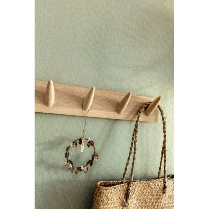 Papel pintado liso texturizado verde inglés - Melvin Texture 126986