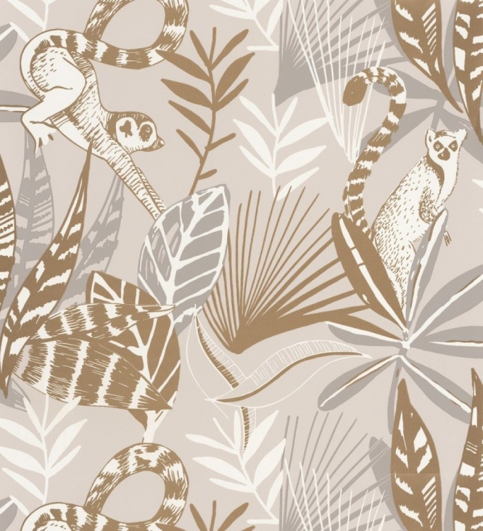 Papel pintado suricatos en la jungla - Raccoon Jungle 127003