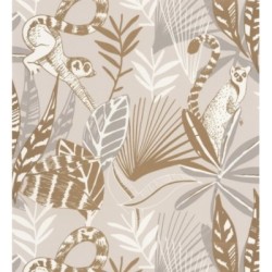Papel pintado Raccoon Jungle 127003