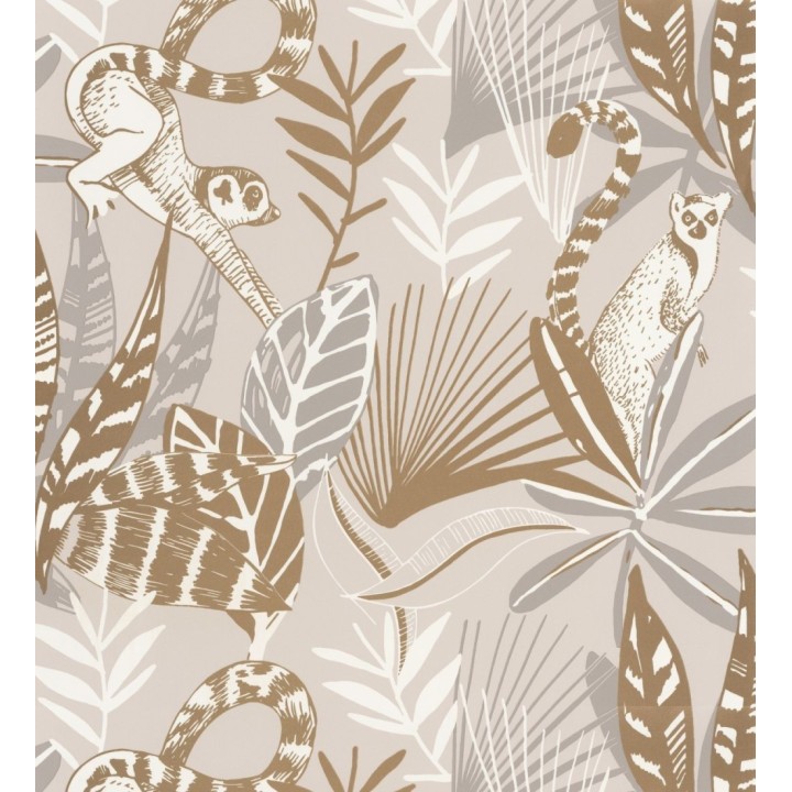 Papel pintado suricatos en la jungla - Raccoon Jungle 127003