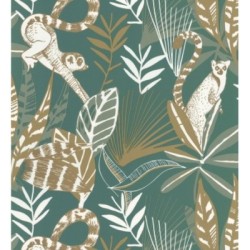 Papel pintado Raccoon Jungle 127006