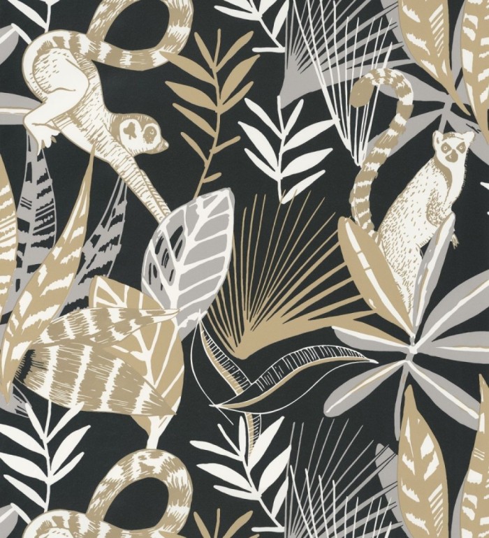 Papel pintado suricatos en la jungla - Raccoon Jungle 127008