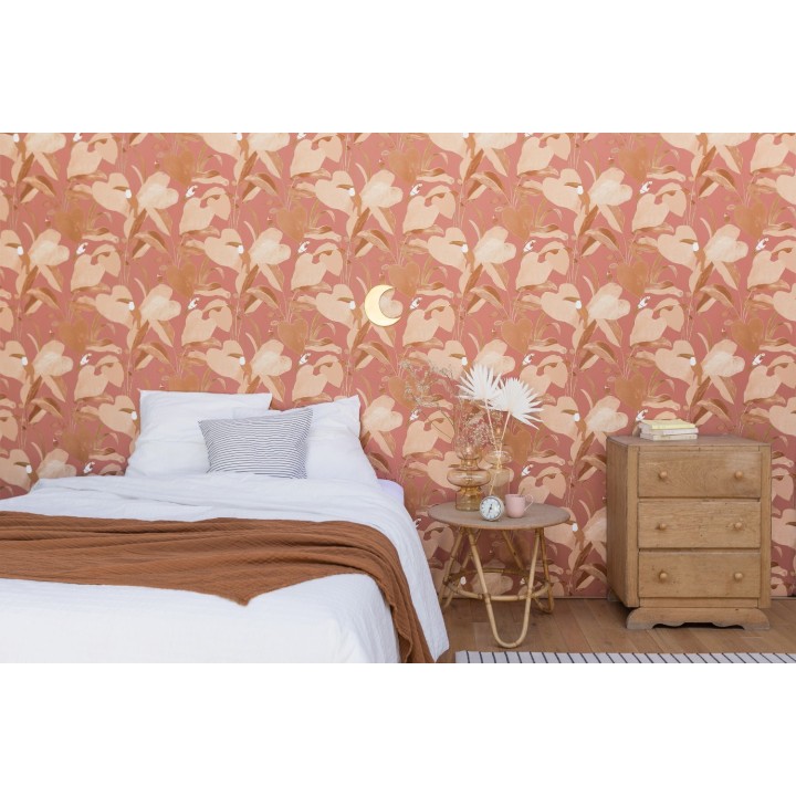 Papel pintado tucán y colibrís sobre hojas - Papúa 127016