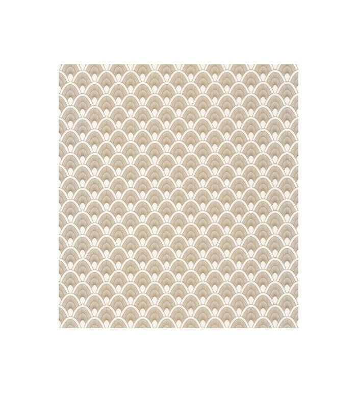 Papel pintado geométrico estilo art decó - Metric Hills 127031