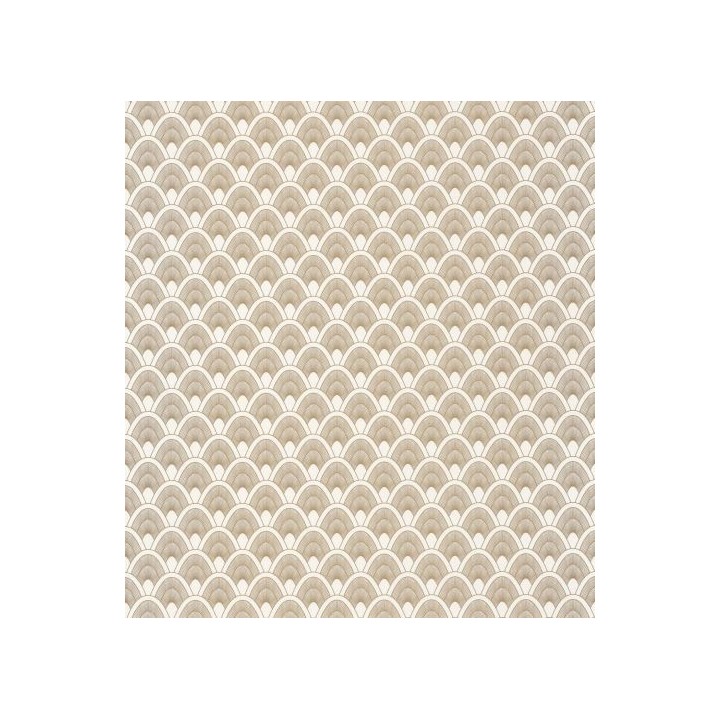 Papel pintado geométrico estilo art decó - Metric Hills 127031