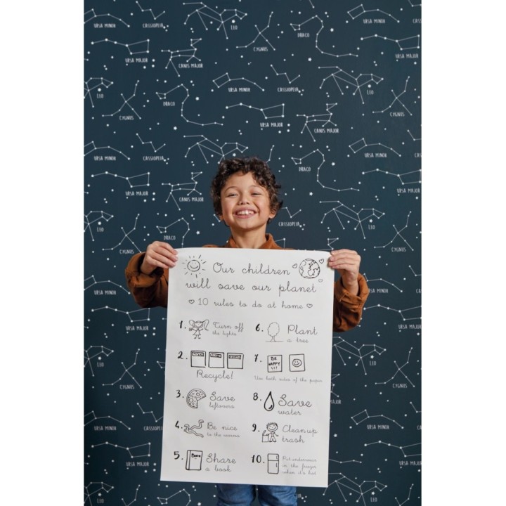 Papel pintado mapa de las constelaciones - Astronomy 127042