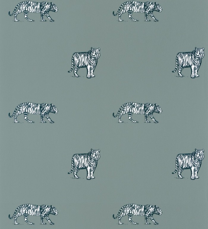 Papel pintado de tigres - Tiger Jungle 127057