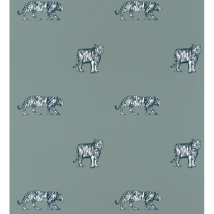 Papel pintado de tigres - Tiger Jungle 127057