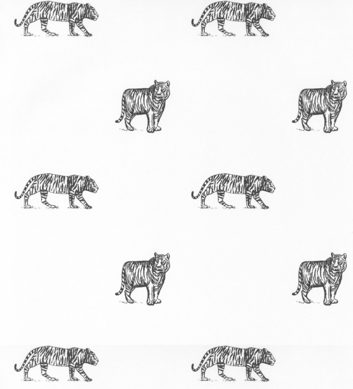 Papel pintado de tigres - Tiger Jungle 127058