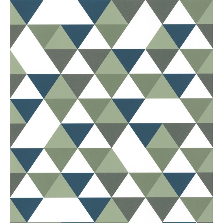 Papel pintado rombos estilo nórdico - Nordic Marwen 127070