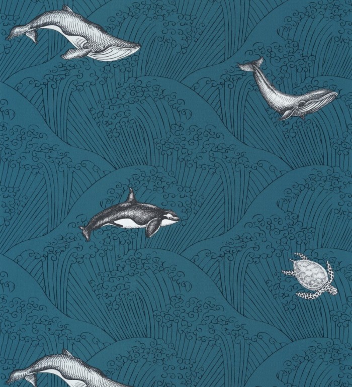 Papel pintado de animales marinos - Big Fish 127071