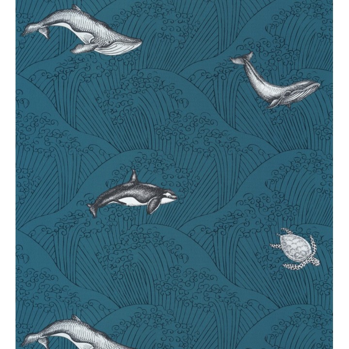 Papel pintado de animales marinos - Big Fish 127071
