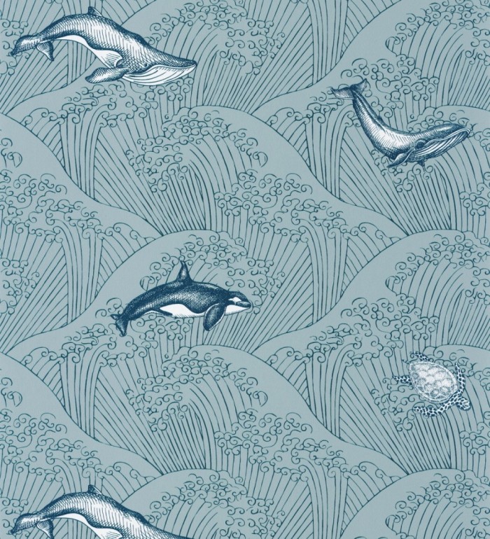 Papel pintado de animales marinos - Big Fish 127072