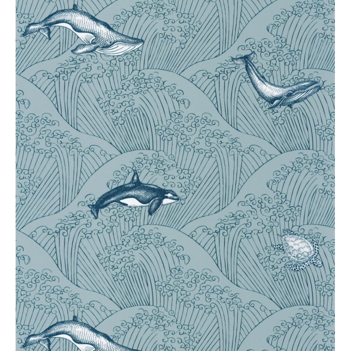 Papel pintado de animales marinos - Big Fish 127072