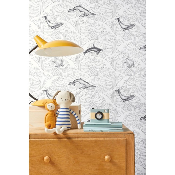 Papel pintado de animales marinos - Big Fish 127073