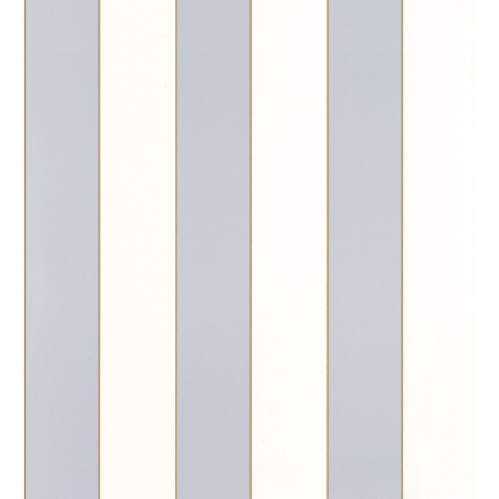 Papel pintado de rayas perfiladas en oro - Raya Palais 127078