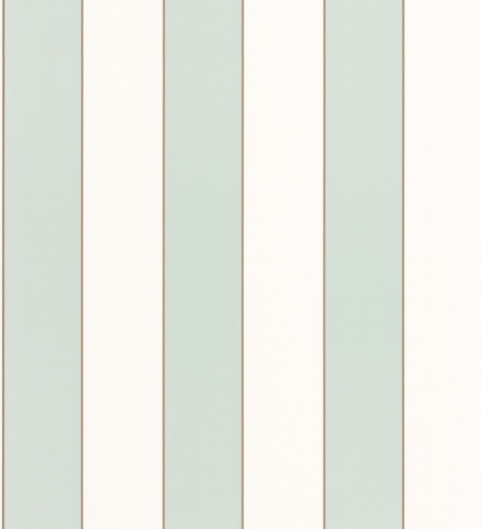 Papel pintado de rayas perfiladas en oro - Raya Palais 127079