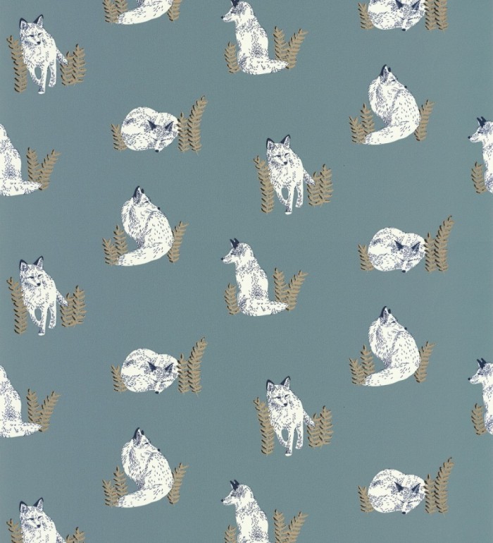 Papel pintado zorros en el bosque - Fox Forest 127082