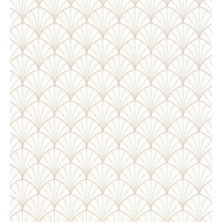Papel pintado de abanicos estilo art decó - Artikus 127104