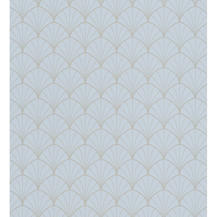 Papel pintado de abanicos estilo art decó - Artikus 127106