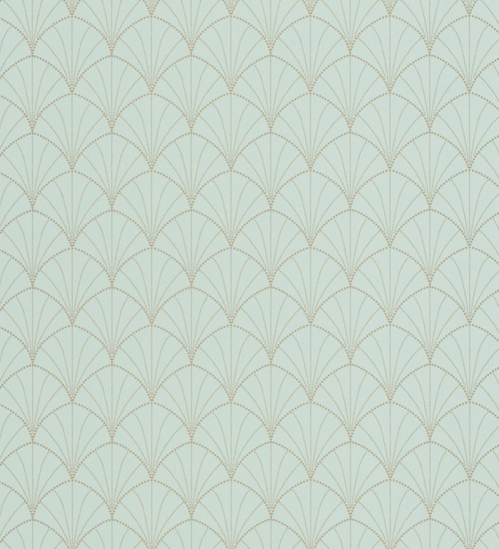 Papel pintado de abanicos estilo art decó - Artikus 127108