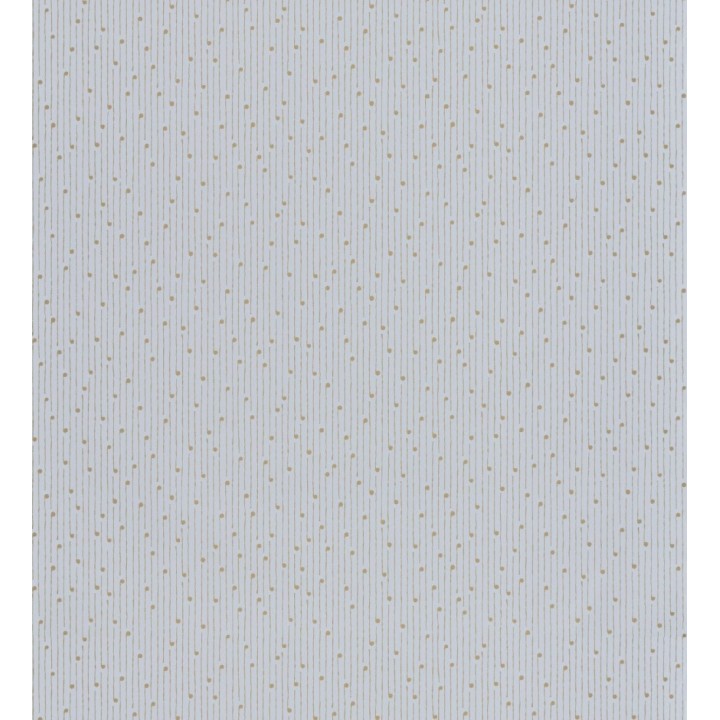 Papel pintado liso con inserciones doradas - Taylor Rain 127110