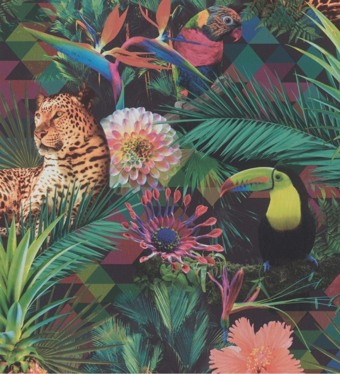 Papel pintado de animales selva amazónica - Katmandú 127118