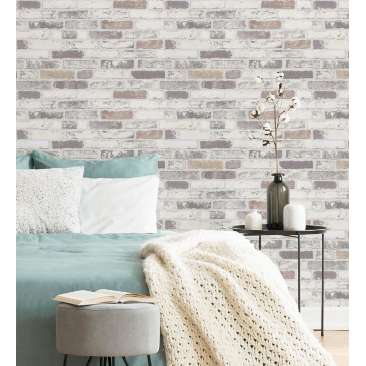 Papel pintado ladrillo minimalista - Dalson Street 127127