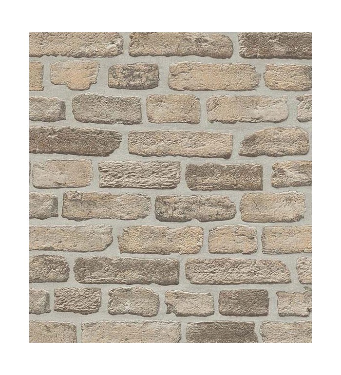 Papel pintado muro de ladrillo desgastado - Parker Street 127131