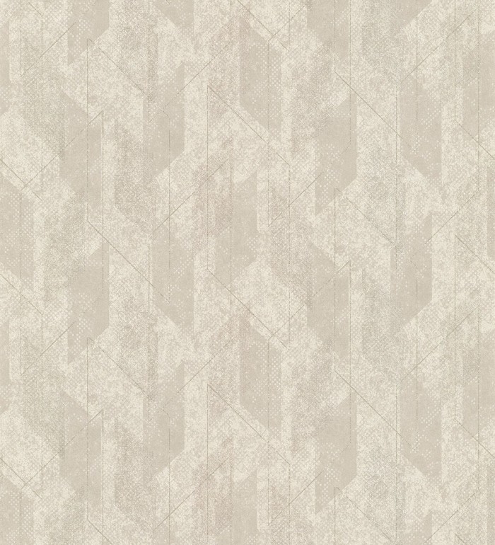 Papel pintado geométrico efecto 3D - Zircoon 127147