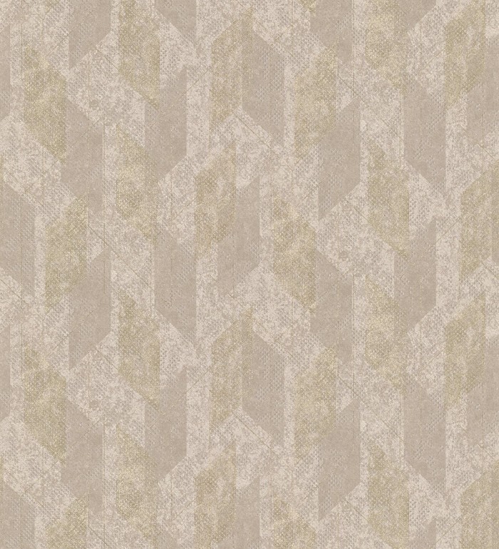 Papel pintado geométrico efecto 3D - Zircoon 127148