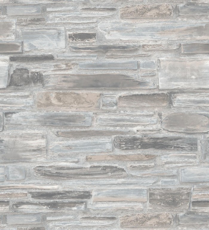 Papel pintado muro de piedra rústico - Foster Street 127169