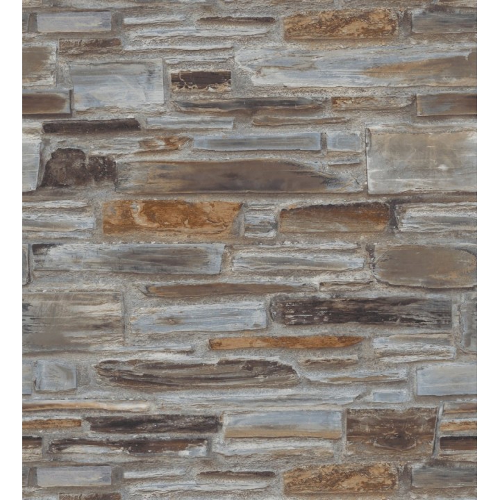 Papel pintado muro de piedra rústico - Foster Street 127170